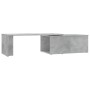 Mesa de centro madera contrachapada gris hormigón 150x50x35 cm de , Mesas de centro - Ref: Foro24-801341, Precio: 92,31 €, De...