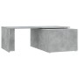 Mesa de centro madera contrachapada gris hormigón 150x50x35 cm de , Mesas de centro - Ref: Foro24-801341, Precio: 92,31 €, De...