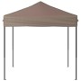 Folding party tent in gray taupe, 2x2 m. by , Tents and gazebos - Ref: Foro24-93498, Price: 91,73 €, Discount: %