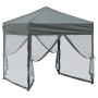 Folding party tent with anthracite gray walls 2x2 m by , Tents and gazebos - Ref: Foro24-93509, Price: 105,48 €, Discount: %