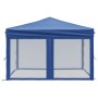 Carpa para fiestas plegable con paredes laterales azul 3x3 m de , Carpas y cenadores - Ref: Foro24-93528, Precio: 117,90 €, D...