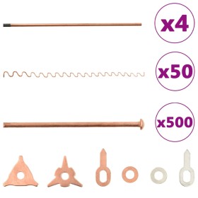 Car dent repair welding kit 804 pieces by , Hand tools - Ref: Foro24-210617, Price: 63,99 €, Discount: %