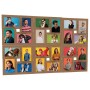 Collage photo frame for 24 photos (13x18 cm) light brown MDF by , Photo frames - Ref: Foro24-332785, Price: 52,88 €, Discount: %