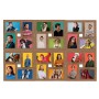 Collage photo frame for 24 photos (13x18 cm) light brown MDF by , Photo frames - Ref: Foro24-332785, Price: 52,88 €, Discount: %