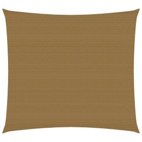 Sonnensegel aus grauem Taupe HDPE 160 g/m² 7x7 m von , Sonnenschirme - Ref: Foro24-311390, Preis: 84,76 €, Rabatt: %