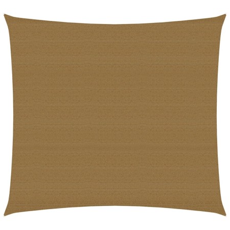 Sonnensegel aus grauem Taupe HDPE 160 g/m² 7x7 m von , Sonnenschirme - Ref: Foro24-311390, Preis: 84,80 €, Rabatt: %