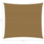 Sonnensegel aus grauem Taupe HDPE 160 g/m² 7x7 m von , Sonnenschirme - Ref: Foro24-311390, Preis: 84,80 €, Rabatt: %