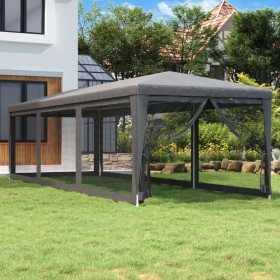 Party tent with 8 walls made of anthracite gray HDPE mesh, 3x9 m. by , Tents and gazebos - Ref: Foro24-319244, Price: 165,99 ...