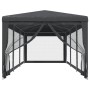 Party tent with 8 walls made of anthracite gray HDPE mesh, 3x9 m. by , Tents and gazebos - Ref: Foro24-319244, Price: 155,32 ...