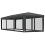 Party tent with 8 walls made of anthracite gray HDPE mesh, 3x9 m. by , Tents and gazebos - Ref: Foro24-319244, Price: 155,32 ...