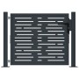 Garden gate in anthracite grey square design steel 105x105cm by , garden gates - Ref: Foro24-153191, Price: 163,31 €, Discoun...