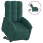 Sillón eléctrico reclinable elevable de tela verde oscuro de , Sillones - Ref: Foro24-3204122, Precio: 309,77 €, Descuento: %