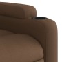 Sillón reclinable elevable de tela marrón de , Sillones - Ref: Foro24-3204486, Precio: 282,29 €, Descuento: %