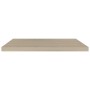 Floating wall shelves 4 pcs MDF oak color 80x23.5x3.8cm by vidaXL, Shelves and shelves - Ref: Foro24-323878, Price: 37,93 €, ...