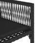 Garden chairs with cushions, 4 units, black synthetic rattan by , Garden chairs - Ref: Foro24-365018, Price: 175,99 €, Discou...