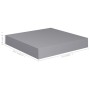 Floating wall shelves 4 pcs MDF gray 23x23.5x3.8 cm by vidaXL, Shelves and shelves - Ref: Foro24-323846, Price: 33,65 €, Disc...