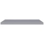 Floating wall shelves 2 pcs MDF gray 90x23.5x3.8 cm by vidaXL, Shelves and shelves - Ref: Foro24-323860, Price: 45,65 €, Disc...