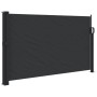 Toldo lateral retráctil negro 120x500 cm de , Sombrillas - Ref: Foro24-4004399, Precio: 83,60 €, Descuento: %