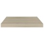 Estantes flotantes de pared 2 uds MDF roble 50x23x3,8 cm de vidaXL, Estantes y estanterías - Ref: Foro24-323872, Precio: 29,5...