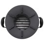 Cocina de leña para camping metal negro 36x26x22,5 cm de , Chimeneas - Ref: Foro24-319439, Precio: 82,32 €, Descuento: %