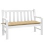 Kissen für Gartenbank, Stoff in Beige Melange, 120x50x7 cm. von , Kissen für Stühle und Sofas - Ref: Foro24-4002545, Preis: 3...