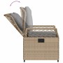 Garten-Essgruppe 5-teilig mit Kissen aus synthetischem Rattan in Beige. von , Gartensets - Ref: Foro24-3263000, Preis: 502,82...