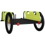 Bicycle trailer made of green and black Oxford fabric and iron by , Bicycle trailers - Ref: Foro24-94200, Price: 95,99 €, Dis...