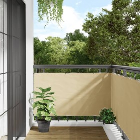 Garden PVC privacy screen cream 1000x75 cm by , fence panels - Ref: Foro24-4005394, Price: 37,47 €, Discount: %