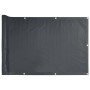 Anthracite grey PVC garden privacy screen 500x120 cm by , fence panels - Ref: Foro24-4005486, Price: 30,63 €, Discount: %