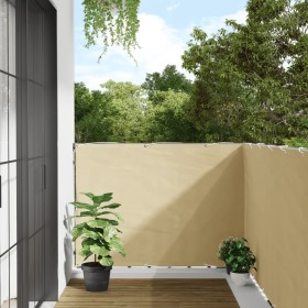 Cream PVC garden privacy screen 600x120 cm by , fence panels - Ref: Foro24-4005503, Price: 34,99 €, Discount: %