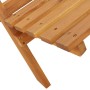 Garden chairs 2 units solid acacia wood gray polypropylene by , Garden chairs - Ref: Foro24-367688, Price: 110,88 €, Discount: %