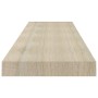 Schwebende Wandregale, 2 Stück, MDF-Eichenfarbe, 120 x 23,5 x 3,8 cm von vidaXL, Regale und Regale - Ref: Foro24-323884, Prei...