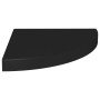 Black MDF corner floating shelf 35x35x3.8 cm by vidaXL, Shelves and shelves - Ref: Foro24-323919, Price: 26,72 €, Discount: %