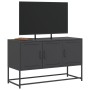 Mueble para TV de acero negro 100,5x39x60,5 cm de , Muebles TV - Ref: Foro24-846476, Precio: 93,79 €, Descuento: %