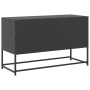 Mueble para TV de acero negro 100,5x39x60,5 cm de , Muebles TV - Ref: Foro24-846476, Precio: 93,79 €, Descuento: %