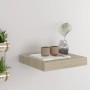 Oak color MDF floating wall shelf 23x23.5x3.8 cm by vidaXL, Shelves and shelves - Ref: Foro24-323865, Price: 13,33 €, Discoun...