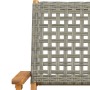 5-piece garden dining set made of gray solid wood PE rattan by , Garden sets - Ref: Foro24-3281815, Price: 383,68 €, Discount: %