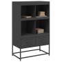 Cold-rolled black steel sideboard 68.5x39x111.5 cm by , Sideboards - Ref: Foro24-846602, Price: 121,41 €, Discount: %