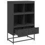 Cold-rolled black steel sideboard 68.5x39x111.5 cm by , Sideboards - Ref: Foro24-846602, Price: 121,41 €, Discount: %