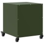 Bedside tables 2 units olive green steel 36x39x43.5 cm by , Nightstands - Ref: Foro24-846623, Price: 99,15 €, Discount: %