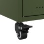 TV stand made of cold-rolled steel in olive green, measuring 68x39x43.5 cm. by , TV Furniture - Ref: Foro24-846642, Price: 73...