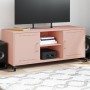 Mueble para TV acero laminado en frío rosa 100,5x39x43,5 cm de , Muebles TV - Ref: Foro24-846663, Precio: 121,90 €, Descuento: %