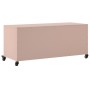 Mueble para TV acero laminado en frío rosa 100,5x39x43,5 cm de , Muebles TV - Ref: Foro24-846663, Precio: 121,90 €, Descuento: %