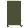 Cold-rolled steel sideboard in olive green 68.5x39x72 cm by , Sideboards - Ref: Foro24-846654, Price: 103,88 €, Discount: %