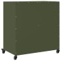 Cold-rolled steel sideboard in olive green 68.5x39x72 cm by , Sideboards - Ref: Foro24-846654, Price: 103,88 €, Discount: %