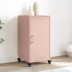 Cold-rolled steel sideboard in pink, 36x39x72 cm by , Sideboards - Ref: Foro24-846675, Price: 72,89 €, Discount: %