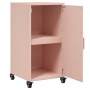 Cold-rolled steel sideboard in pink, 36x39x72 cm by , Sideboards - Ref: Foro24-846675, Price: 72,89 €, Discount: %