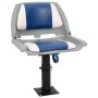 Folding boat seats 4 units blue and white 48x51x41 cm by , Boats - Ref: Foro24-3284283, Price: 207,70 €, Discount: %