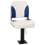 Asientos plegables de barco 4 uds azul y blanco 41x36x48 cm de , Embarcaciones - Ref: Foro24-3284288, Precio: 170,16 €, Descu...