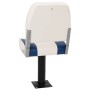 Asientos plegables de barco 4 uds azul y blanco 41x36x48 cm de , Embarcaciones - Ref: Foro24-3284288, Precio: 170,16 €, Descu...